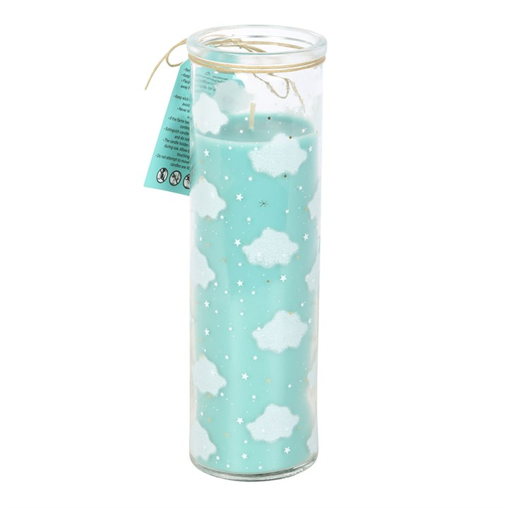 Cloud Print Lavender & Chamomile Tube Candle, image 4 of 6
