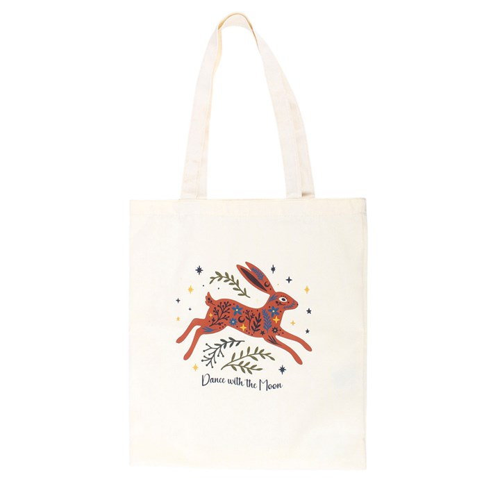 Leaping Hare Tote Bag, image 2 of 4