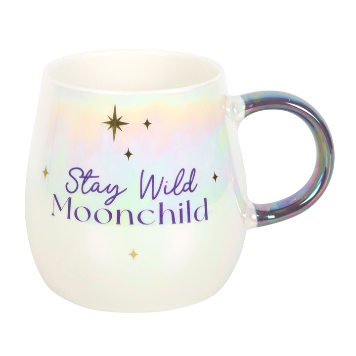 Stay Wild Moon Child Rounded Mug, image 4 of 5