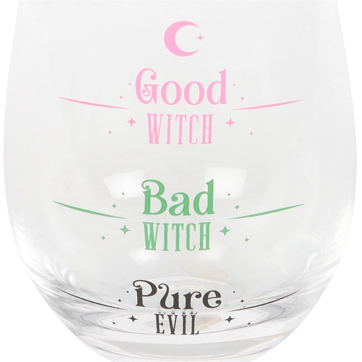 Good Witch, Bad Witch Stemless Glass, image 3 of 4