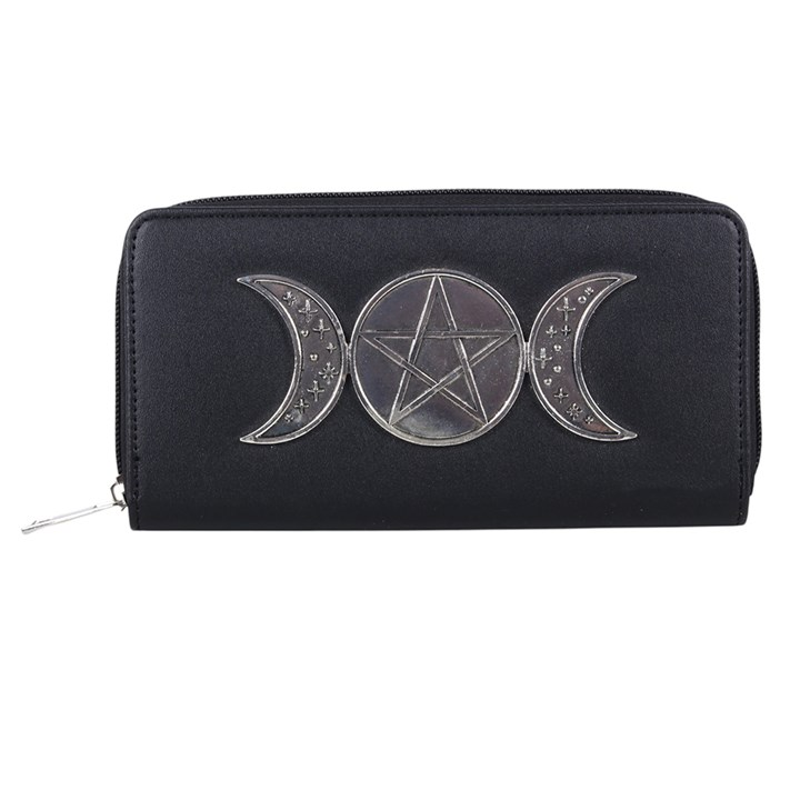 Triple Moon Zippered Wallet, image 3 of 5