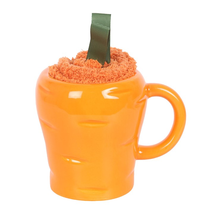 Carrot Shaped Mug and Socks Set, image 2 of 6