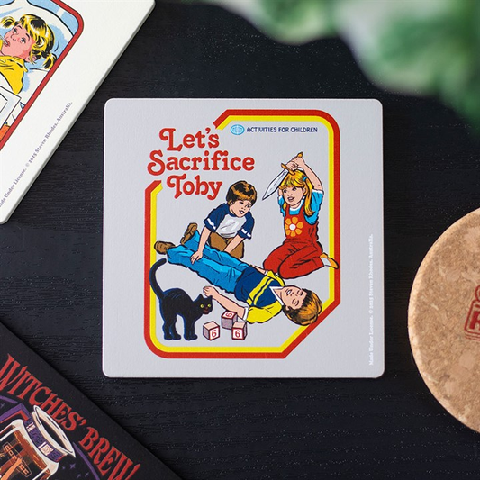 Let's Sacrifice Toby Coaster by Steven Rhodes, image 1 of 5