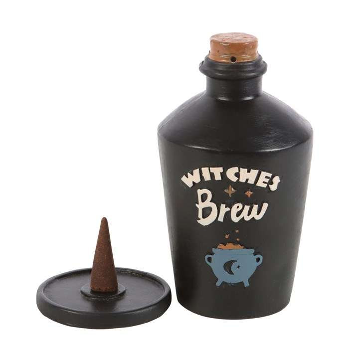 Witches Brew Potion Bottle Incense Cone Burner, image 3 of 5