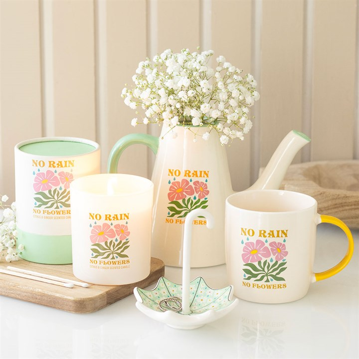 No Rain, No Flowers Citrus & Ginger Candle, image 6 of 6