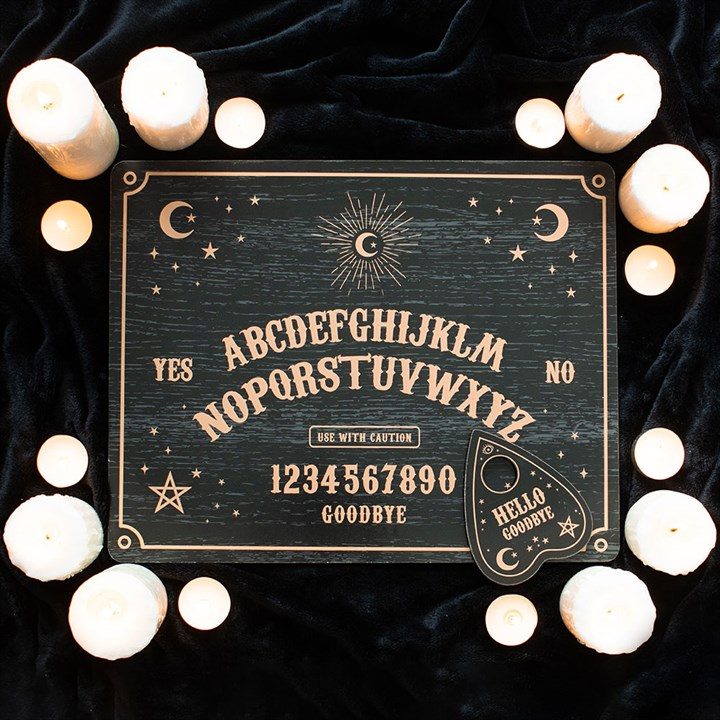 Black Talking Board with Planchette, image 1 of 5