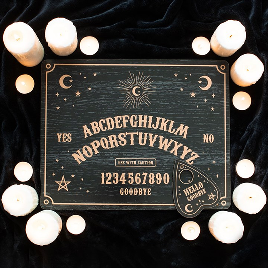 Black Talking Board with Planchette, image 1 of 5