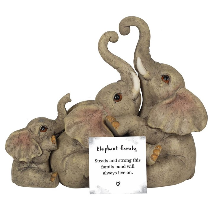 Elephant Family Ornament, image 3 of 5