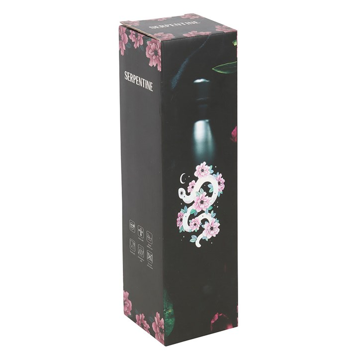 Floral Snake Metal Water Bottle, image 5 of 6