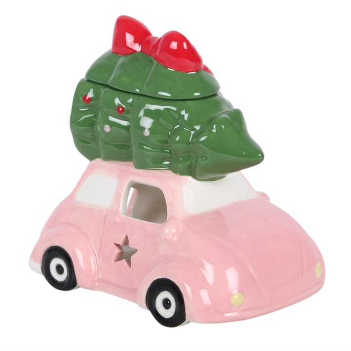 Pink Car with Christmas Tree Oil Burner, image 3 of 7