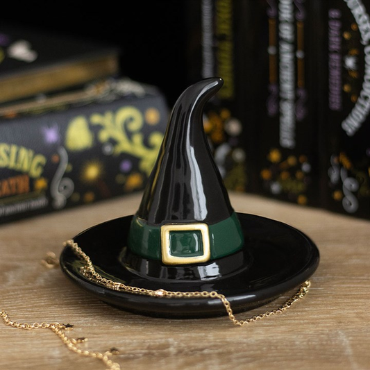 Black Witch Hat Trinket Dish, image 1 of 5