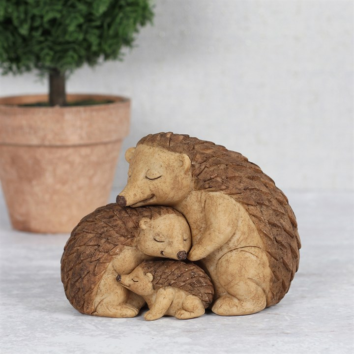 Hedgehog Family Ornament, image 1 of 4