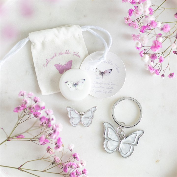 Butterflies Appear Keyring, image 5 of 5