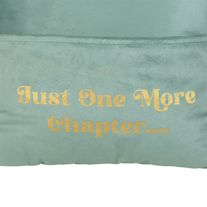 Just One More Chapter Cushion with Book Pocket, image 3 of 4