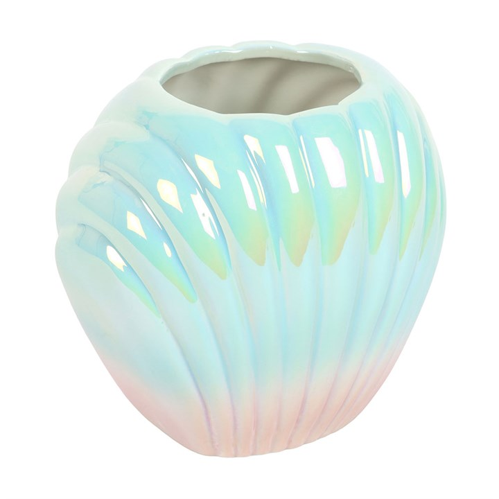 Iridescent Shell Flower Vase, image 4 of 6
