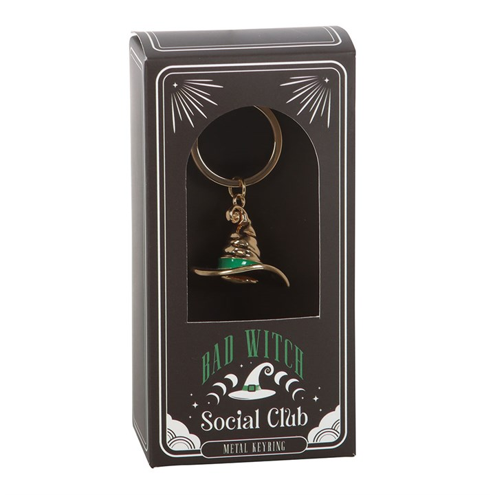 Bad Witch Alloy Witch Hat Keyring, image 2 of 4