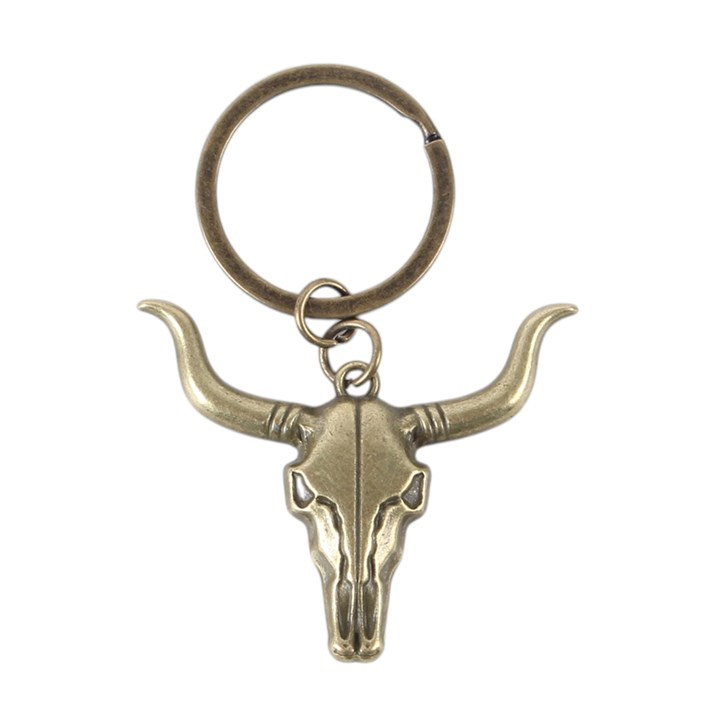 Bull Skull Keyring, image 4 of 5