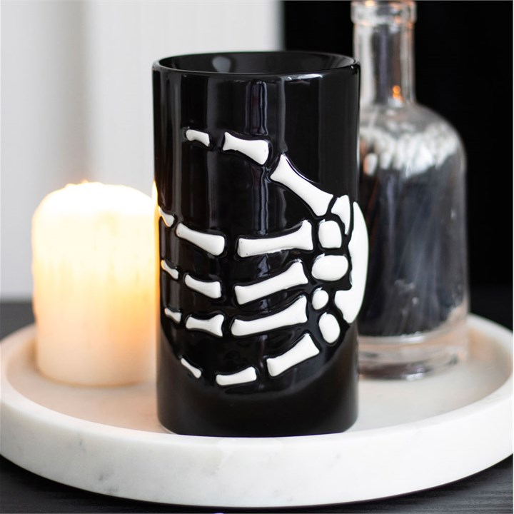Skeleton Hand Oil Burner, image 1 of 6