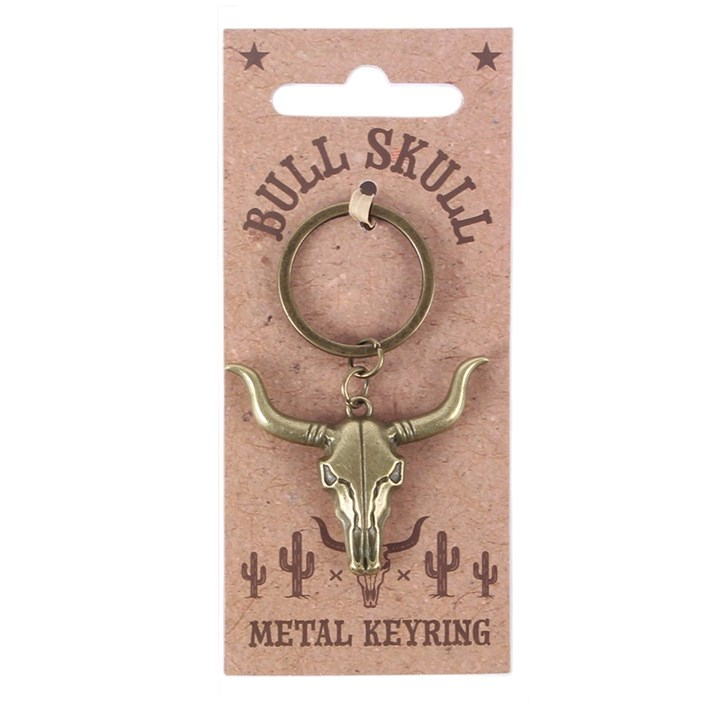 Bull Skull Keyring, image 3 of 5