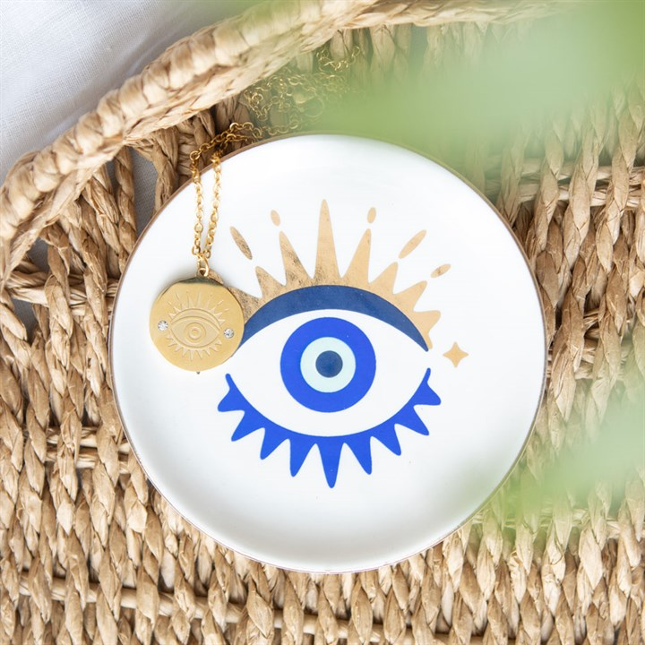 All Seeing Eye Necklace & Dish Gift Set, image 5 of 6