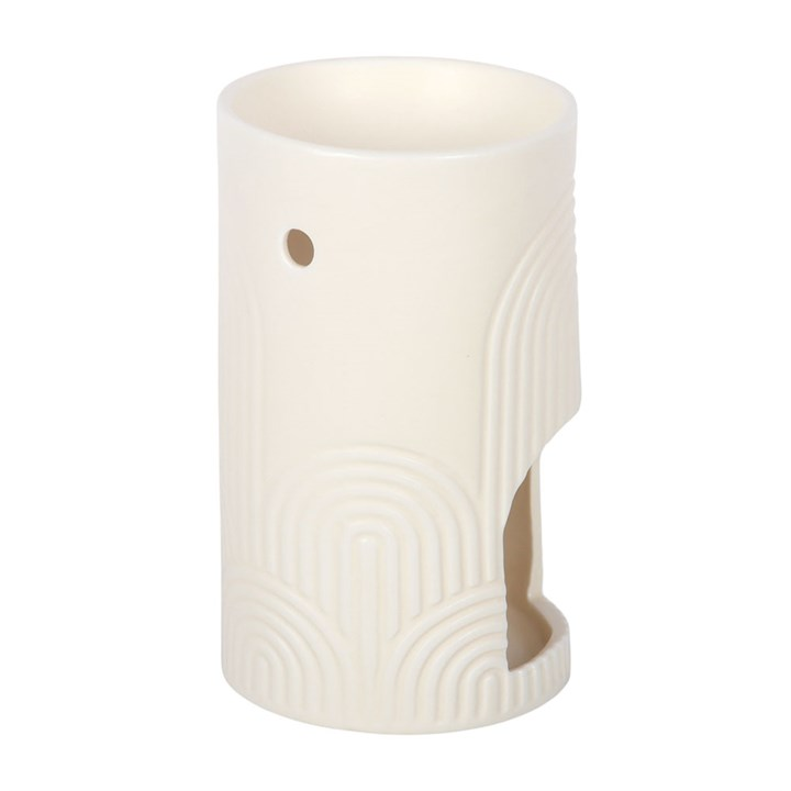 Embossed Arch Oil Burner and Wax Warmer, image 4 of 6