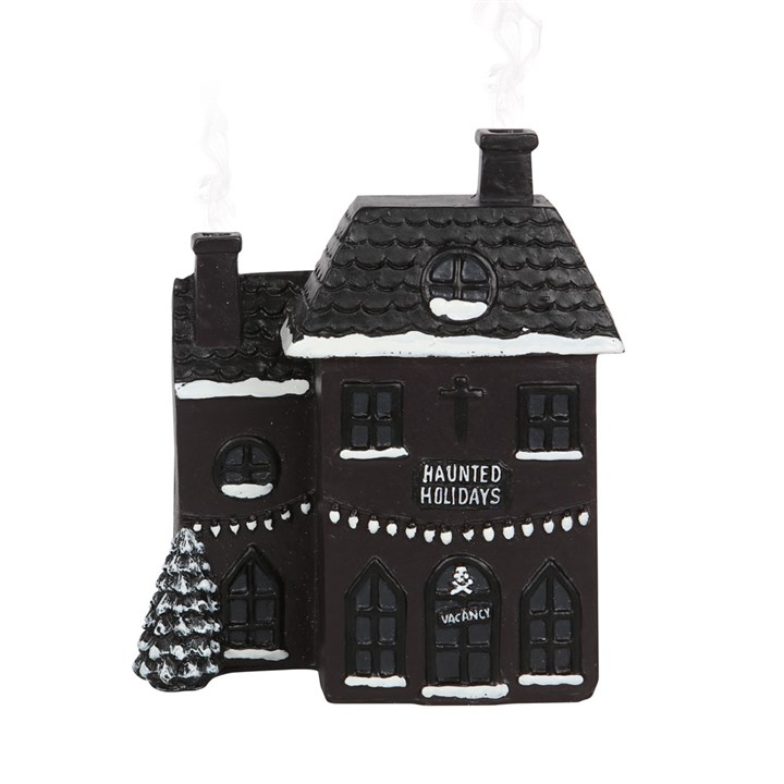 Haunted Holiday House Incense Cone Burner, image 2 of 6