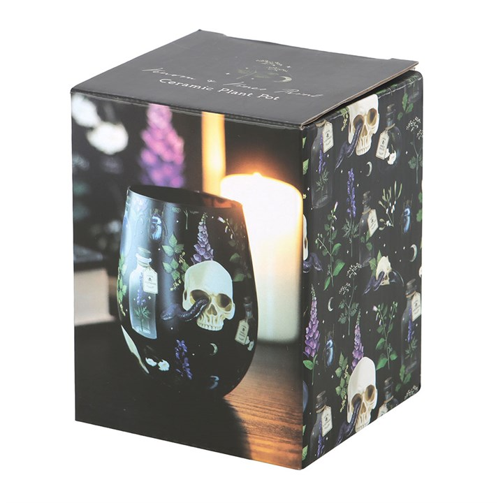 Venom & Vines Print Stemless Glass, image 4 of 5
