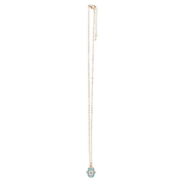 Hand of Hamsa Necklace on Greeting Card, image 5 of 6
