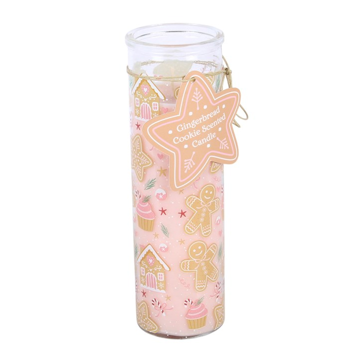 Gingerbread Cookie Tube Candle, image 2 of 5