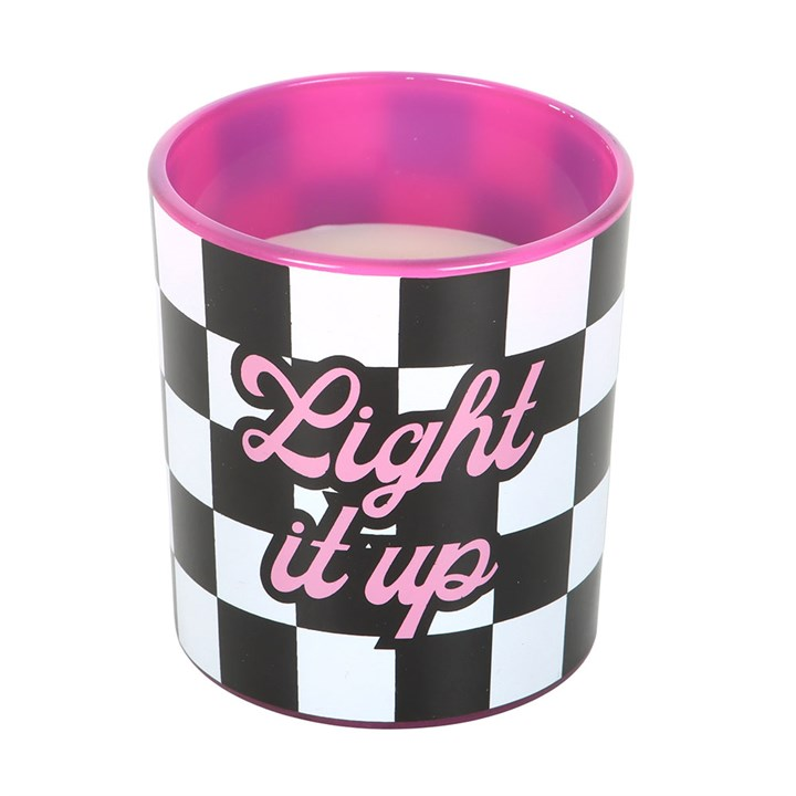 Light It Up Strawberry Vanilla Candle, image 4 of 6