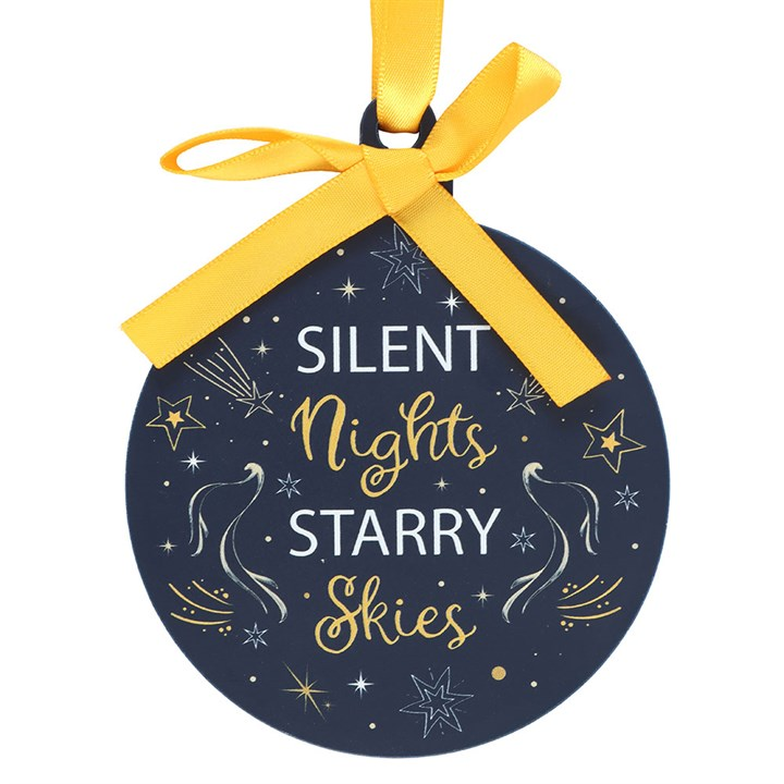 Silent Nights Starry Skies Bauble, image 3 of 4