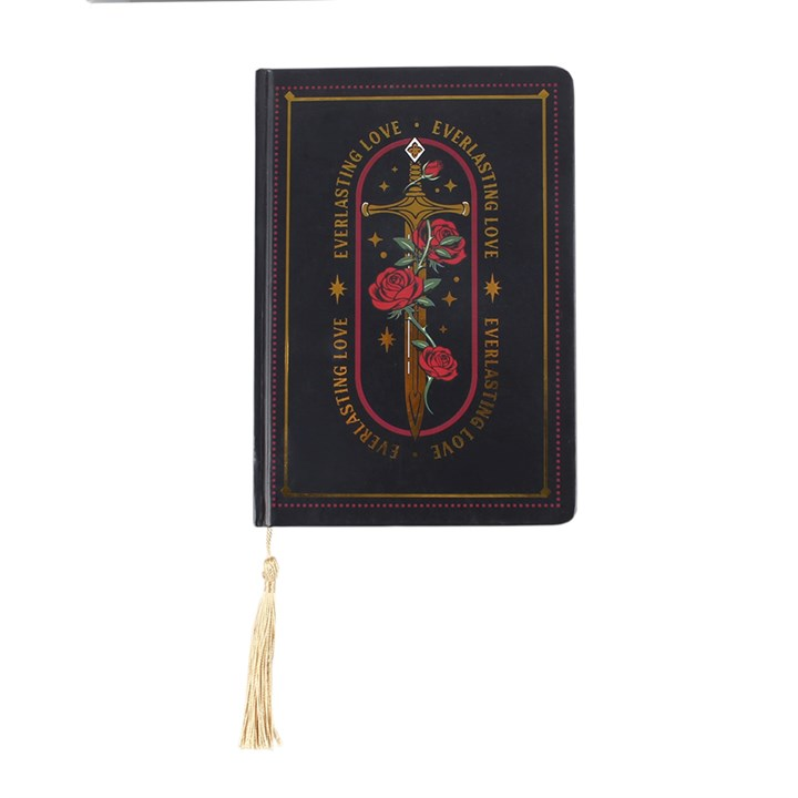 Rose and Sword A5 Notebook, image 2 of 5