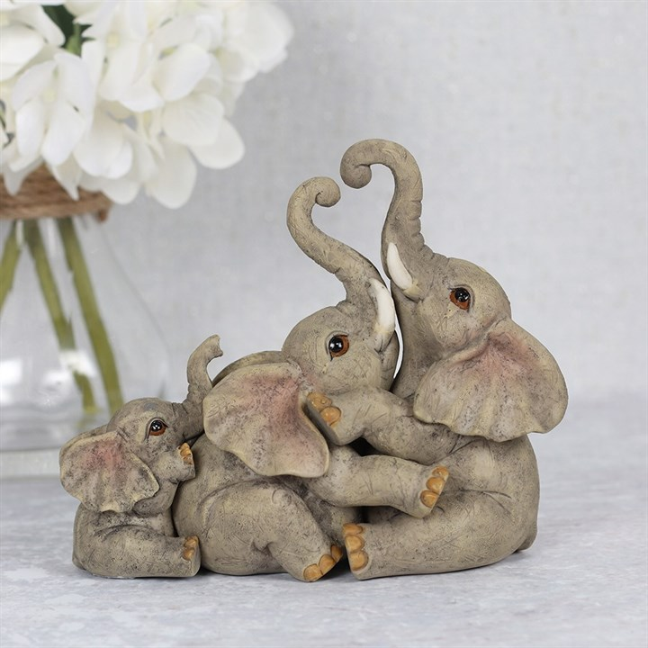 Elephant Family Ornament, image 4 of 5