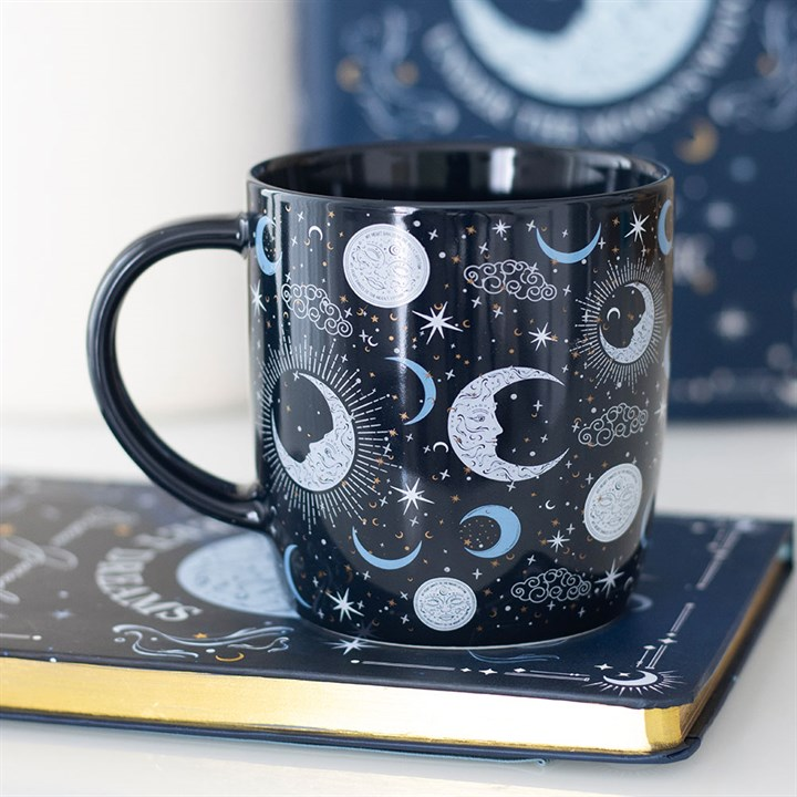 Blue Moon Print Mug, image 1 of 5