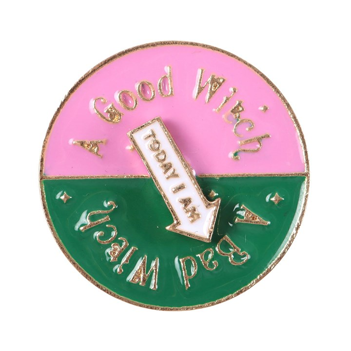 Which Witch Are You Spinning Pin Badge, image 5 of 6