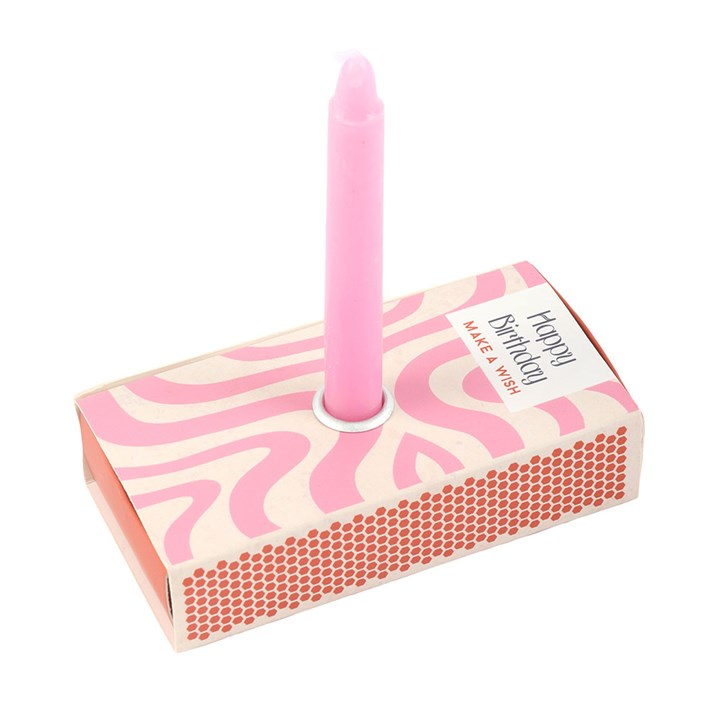 Set of 3 Happy Birthday Candles in a Box, image 3 of 4