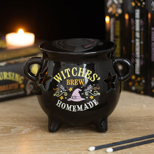 Witches Brew Cauldron Oil Burner and Wax Warmer, image 1 of 5