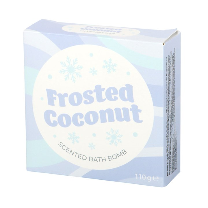 Frosted Coconut Snowflake Bath Bomb, image 5 of 6