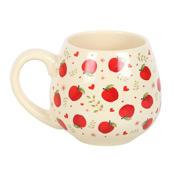 Apple Print Rounded Mug, image 2 of 6