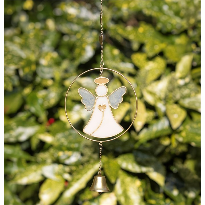 Angel Hanging Decoration with Bell, image 2 of 3
