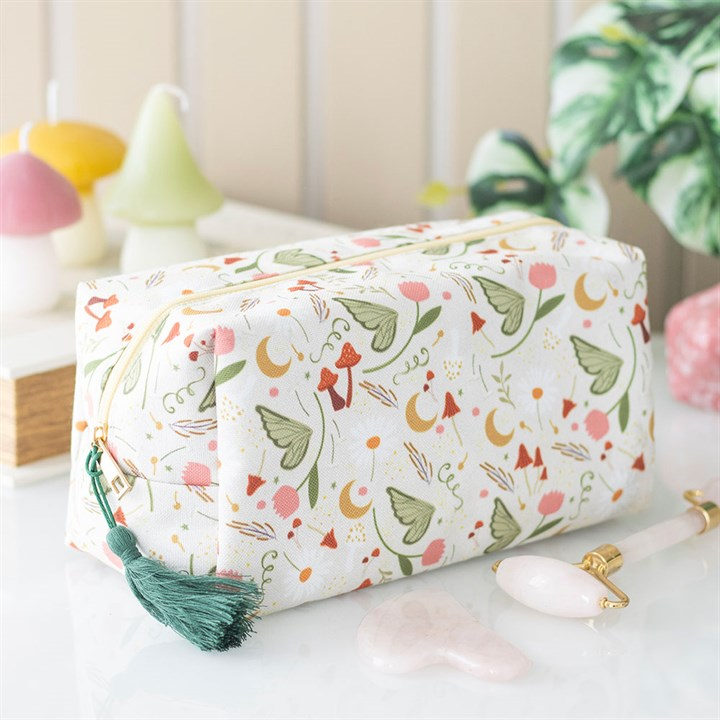 Fairy Folklore Print Makeup Bag, image 1 of 5