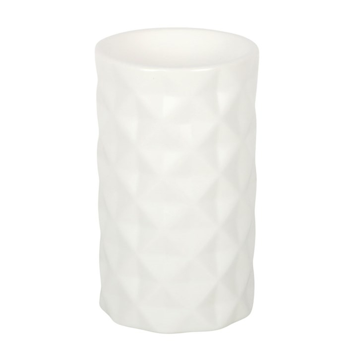 Geometric Faceted Oil Burner, image 3 of 5
