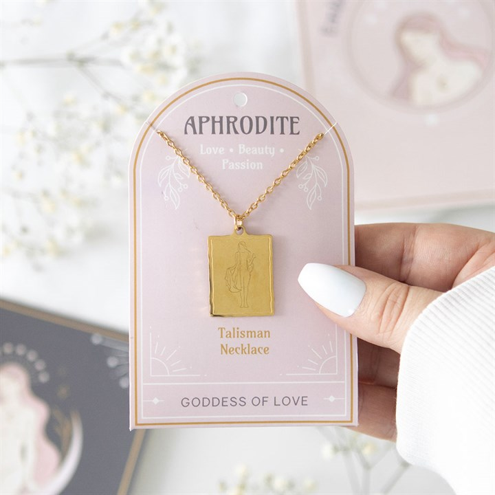 Aphrodite Goddess Talisman Necklace, image 1 of 5