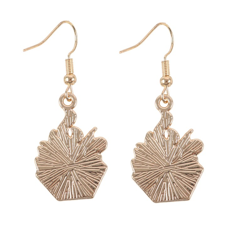 Burning Dice Earrings, image 5 of 6