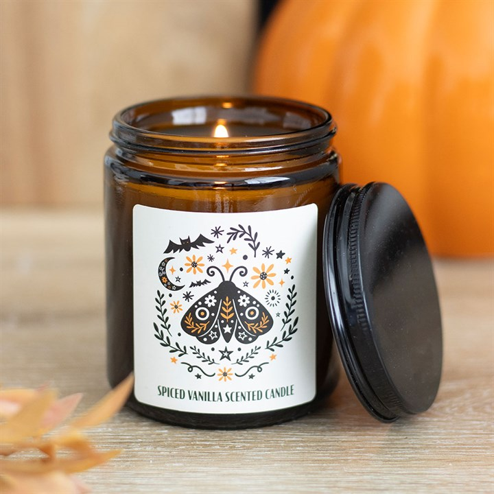 Frightful Folk Moth Spiced Vanilla Scented Candle, image 1 of 6