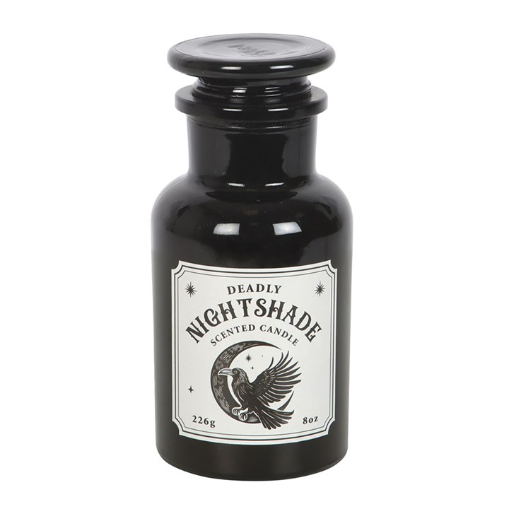 Mystic Raven Deadly Nightshade Apothecary Candle, image 2 of 4