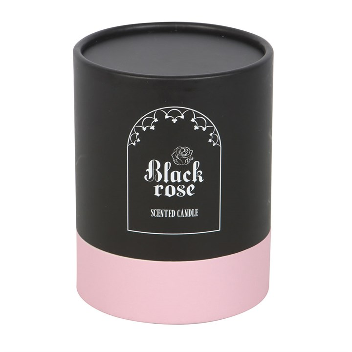 Black Rose Candle with 3D Roses, image 4 of 4