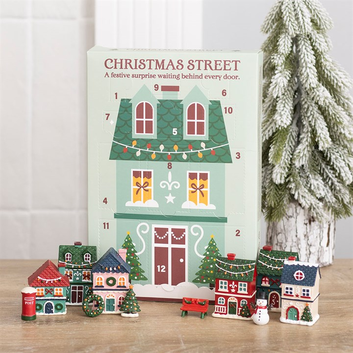 12-Day Christmas Street Scene Advent Calendar, image 1 of 7