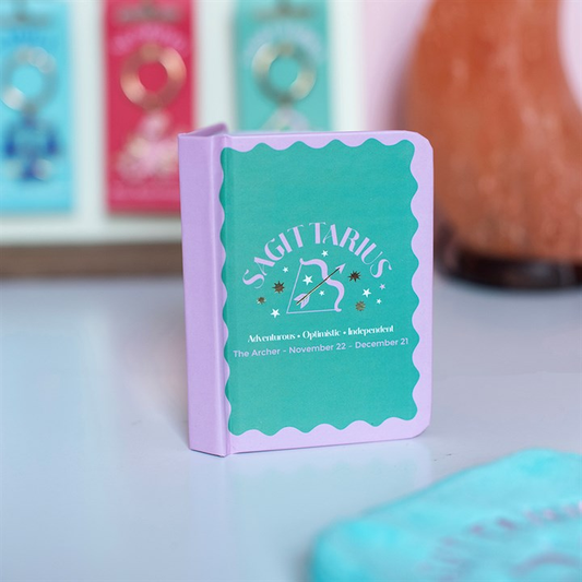 Zodiac Zest Sagittarius Mini Notebook, image 1 of 5