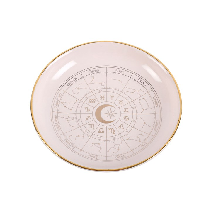 Off White Astrology Wheel Trinket Dish, image 3 of 4